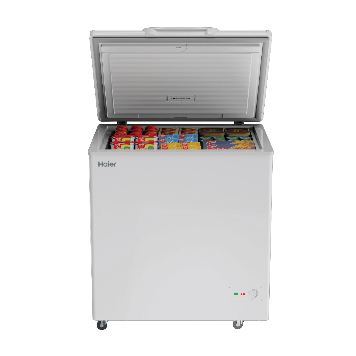 Haier 230 Ltr Single door- White Colour Convertible Hard top Freezer